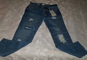 calças de ganga tamanho 36 - bershka / bsk (NOVAS)