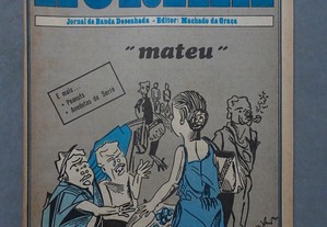 Antiga Revista Jornal Kurika Jornal da Banda Desenhada vol. 3 nº 7