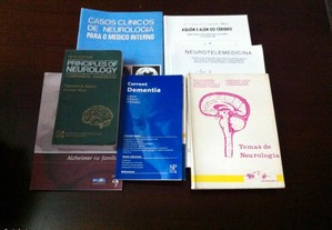 Livros de neurologia - vários títulos