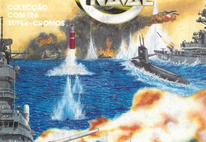 Caderneta Batalha Naval 1994 completa de 126 Super cromos