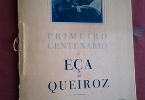Programa do 1.ª Centenário de Eça de Queiroz 1845/1945
