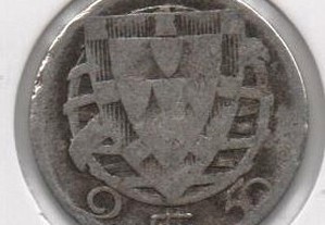 2.50 Escudos 1943 - bc prata