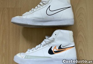 Sapatilhas bota de criança Nike Blazer Mid 77, em ótimo estado!