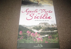Livro"Aquele Verão na Sicília" de Marlena De Blasi
