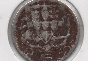 2.50 Escudos 1944 - bc prata
