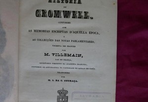História de Cromwell. M. Villemain. Imprensa Nacional 1842.