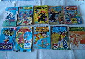 Vários livros Banda Desenhada Walt Disney anos 60/80