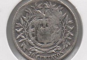 10 Centavos 1915 - bc prata
