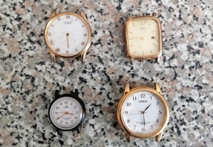 Relógios antigos das marcas Citizen e Lorus - Não sei se funcionam