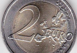 Portugal moeda 2,00 ou 2 euro corrente 2005 UNC