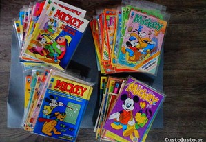 Livros Banda Desenha Disney - Mickey - Abril