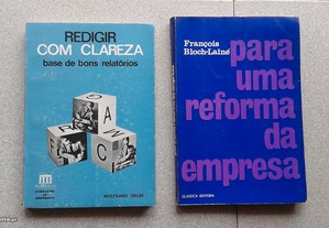 Obras de Wolfgang Zielke e François Bloch-Lainé