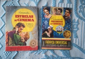 Cadernetas Caramelos Artistas de Cinema e Estrelas de Cinema