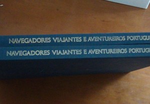 Navegadores viajantes e aventureiros Portugueses de Luís de Albuquerque 2 Volumes