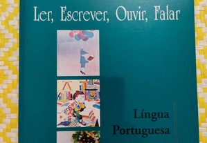 LER ESCREVER OUVIR CONTAR - Língua Portuguesa Livro escolar 7 Ano 1995
