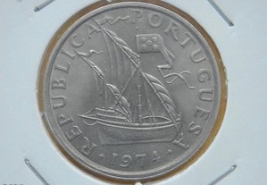 249 - República: 10$00 escudos 1974 cuni, por 0,40