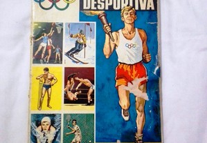 Caderneta Enciclopédia Desportiva Incompleta faltam 4 cromos (115, 148, 179 e 188)