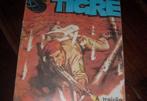 Revista BD Sargento Tigre antiga vintage n 29