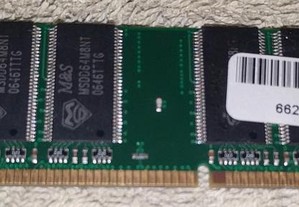 Memória RAM MS4002-S mbj 512MB PC3200 cl2.5