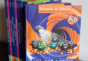 Enciclopédia Odisseia da Ciencia 12 volumes