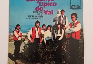 Vinil EP Conjunto Típico do Val // Cristo Amou 1973