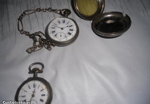 2 Relógios de Bolso dos anos-40