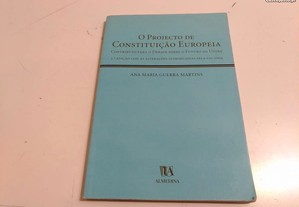 Livro O Projecto de Constituição Europeia Almedina