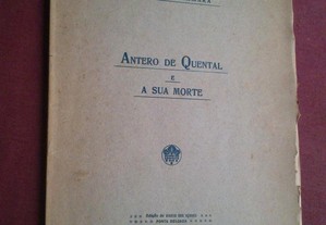 Manuel da Câmara-Antero de Quental e a Sua Morte-1930