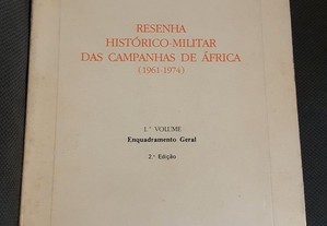 Resenha Histórico-Militar das Campanhas de África (1961/1974)