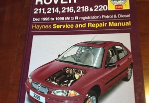 Haynes - Rover 200 Manual técnico (capa dura)