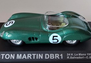 * Miniatura 1:43 Aston Martin DBR1 | 24h Le Mans 1959 | "100 Anos do Desporto Automóvel"