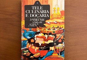 Tele Culinária e Doçaria 3.º volume (envio grátis)