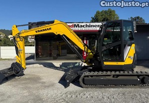 YANMAR VIO80 -1A Mini escavadora giratória 8ton Ano 2014 / 3800 horas