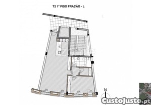 Apartamento T1 - 1º Fr.-L - Empreendimento...