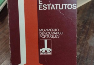 Programa e Estatutos MDP / CDE 1974