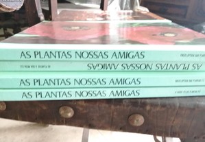 coleçao completa 8 volumes , as plantas nossas amigas