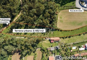 Terreno Urbano Em Caldas De São Jorge - Área De...
