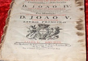 Livro de Ordenações e Leys do Reyno de Portugal