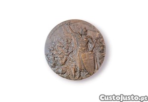 Medalha Comemorativa Bronze   Batalha de S�o Mamede (1128) | 850 Anos | Guimar�es & Coimbra