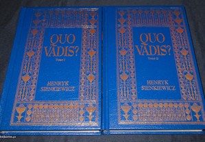 Livros Quo Vadis 2 volumes Amigos do Livro