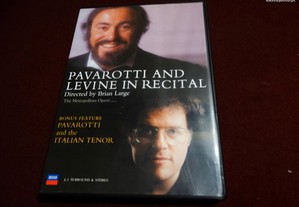 DVD-Pavarotti and levine in recital