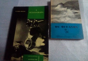 Ciência - Oceanos - Mares e Oceanografia - Edições Originais Antigas - 1960