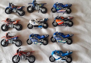 Lote 11 motos Grandes máquinas de competição
