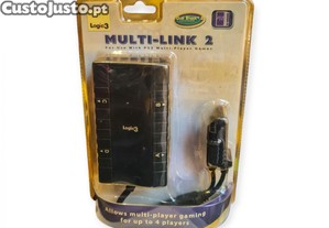 Cabo Multilink2 Logic3 para PS2 (at 4 jogadores) Selado/Original