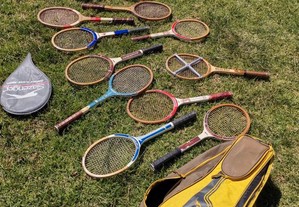 Raquetes de ténis antigas