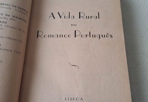 A Vida Rural no Romance Português (1950) - António Álvaro Dória