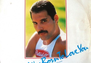 Freddie Mercury - Was Born To Love You 1985 - Música Vinyl Maxi Single