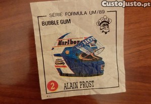 Gorila Bubble Gum Fórmula 1 89