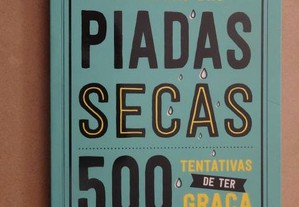 "O Caderno das Piadas Secas" de Pedro Pinto - 1ª Edição