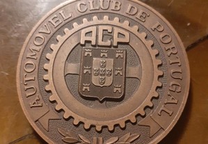 ACP Medalha 25 Anos 1975 bronze automobilia